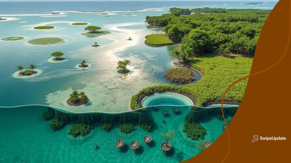 Ecosystem changes in coastal habitats