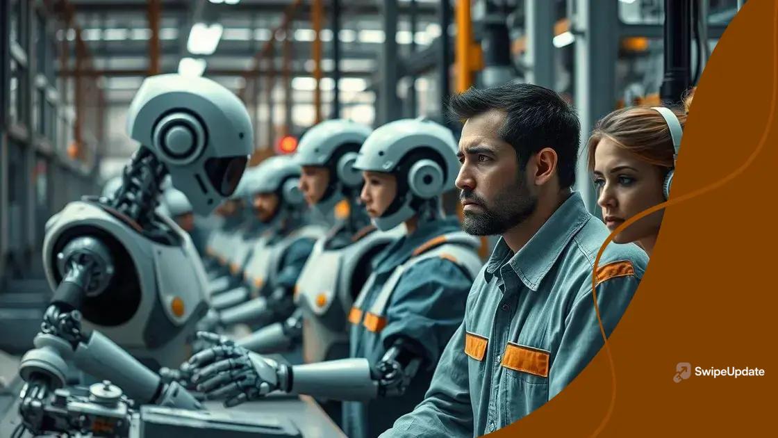 The relationship between automation and job displacement