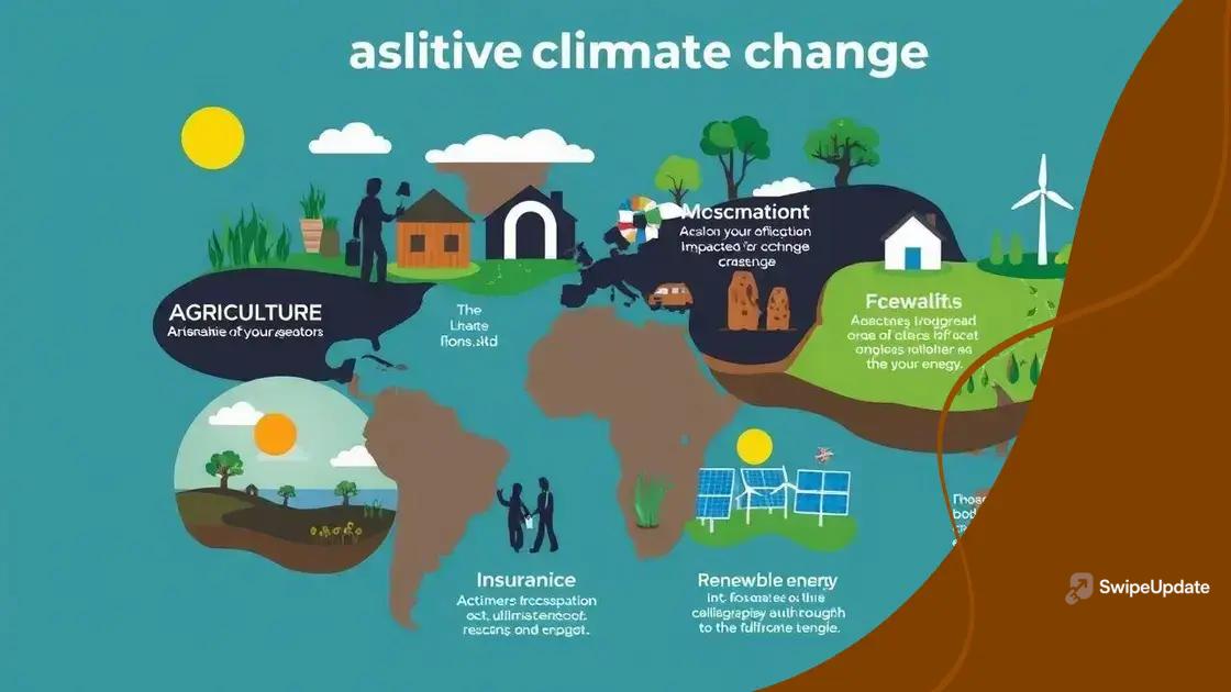 Sector-specific impacts of climate change