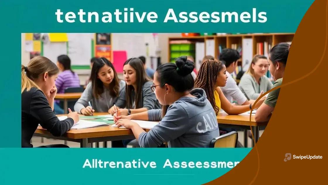 Alternative assessments gaining popularity