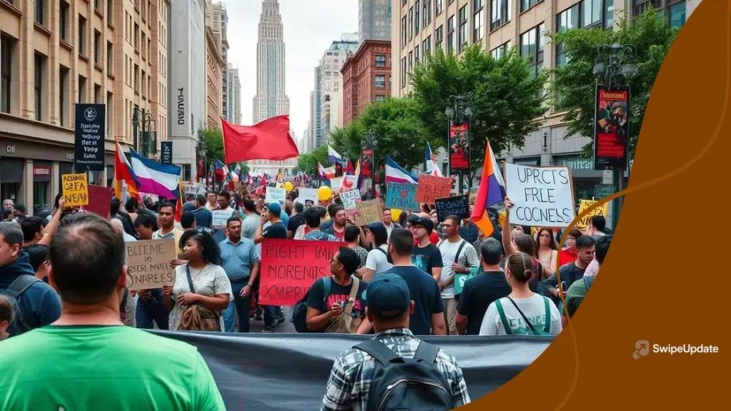 Urban protest zones: understanding their evolution and impact