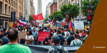 Urban protest zones: understanding their evolution and impact