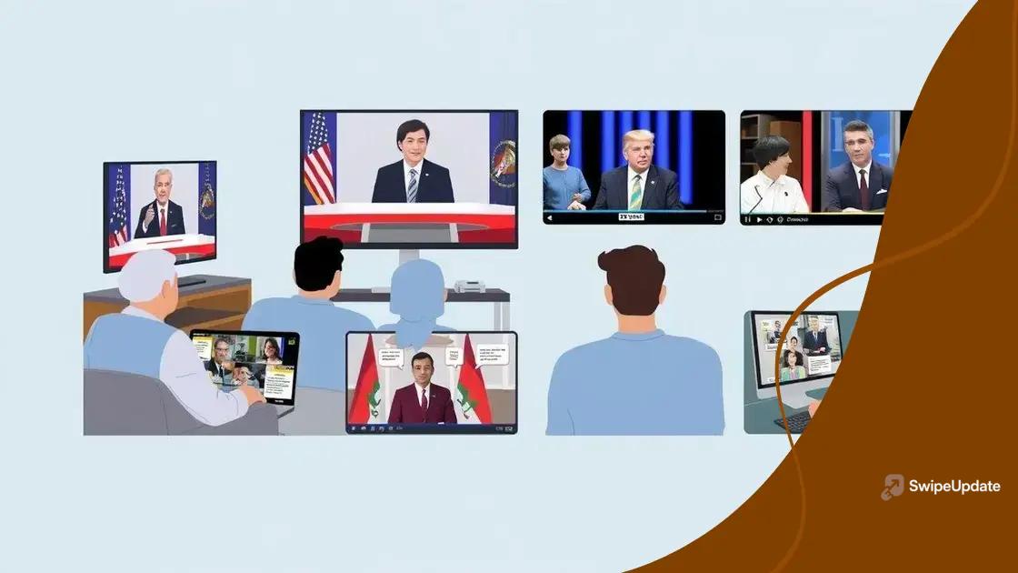 How to engage with live debates