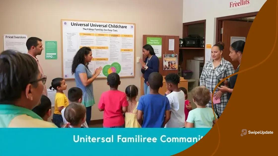 How to access universal childcare resources