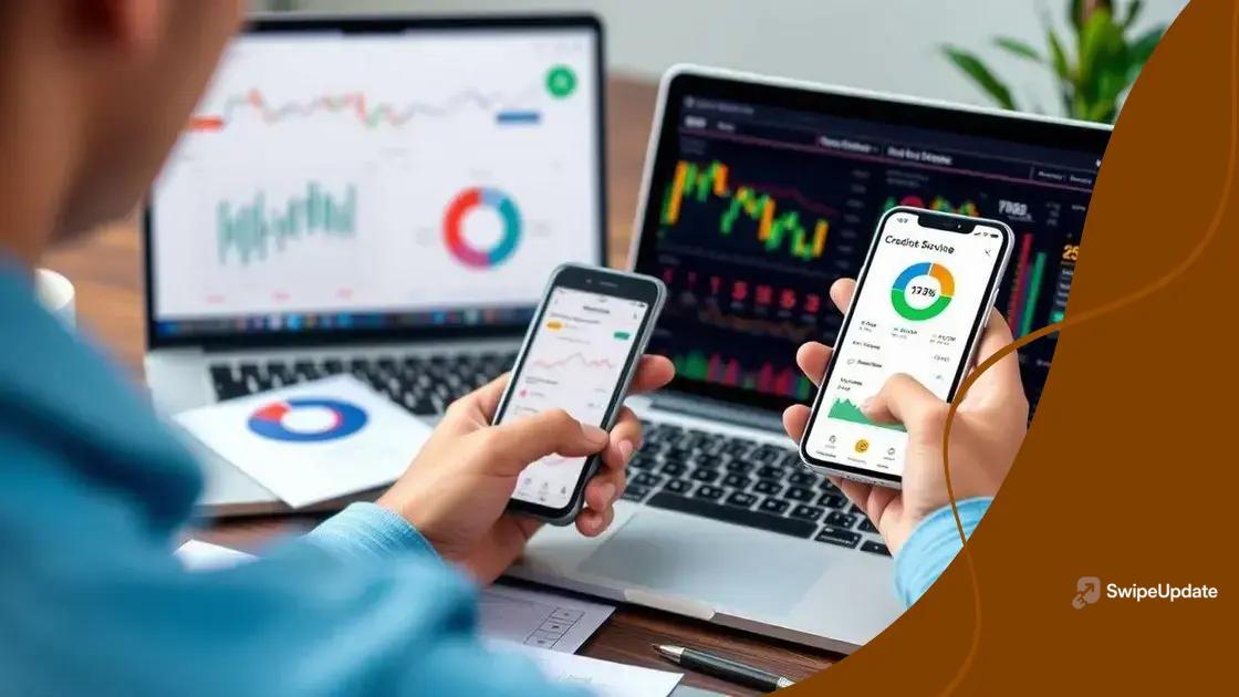How a credit score tracker works