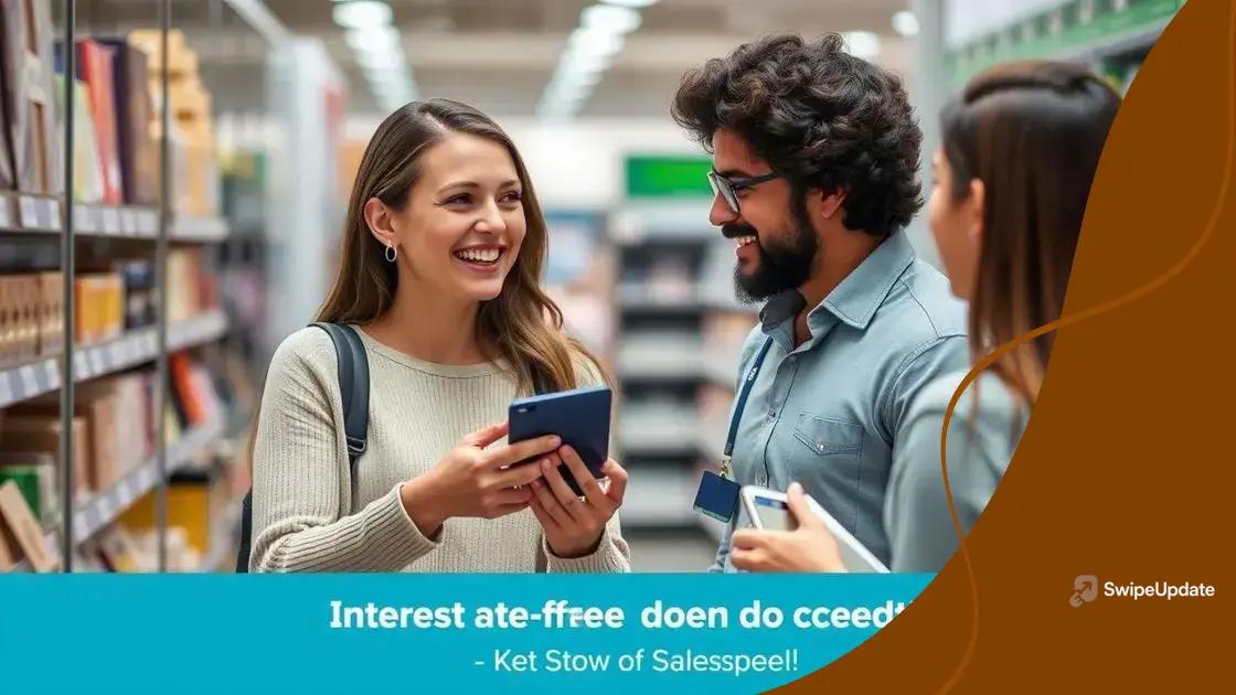 The benefits of using interest-free credit