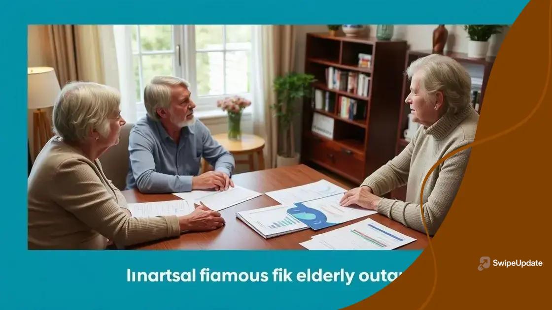 Private funding sources for elderly care
