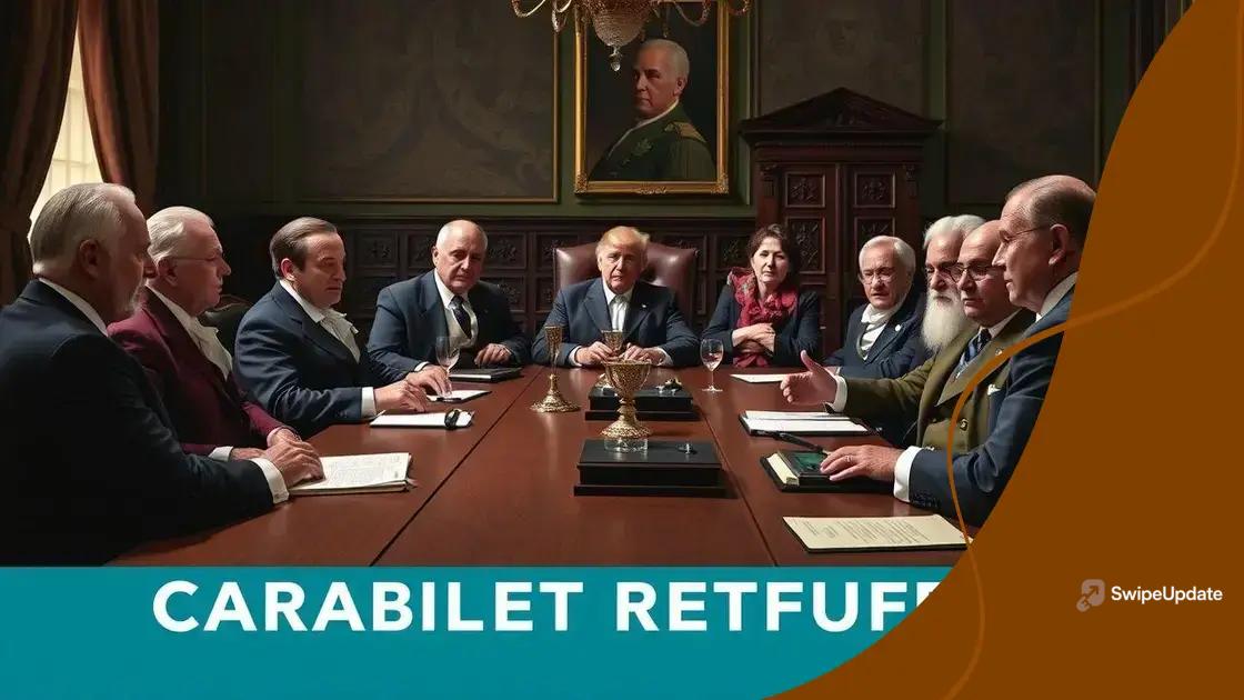 Historical examples of cabinet reshuffles